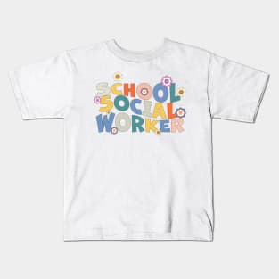 School Social Worker Kids T-Shirt